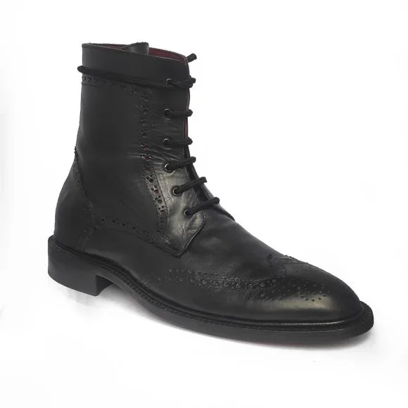 Bashwood | Shoes | Bashwood Handamde Black Leather Dress  display picture 3